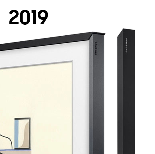 The Frame - 55 in Bezel  Kit - 2019 - Black Metal