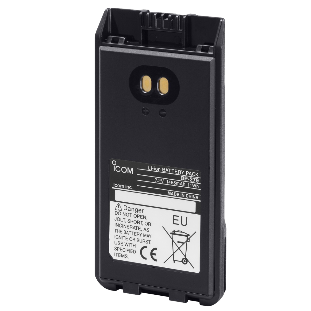 iCom replacement Li-On 1485 mAh battery
