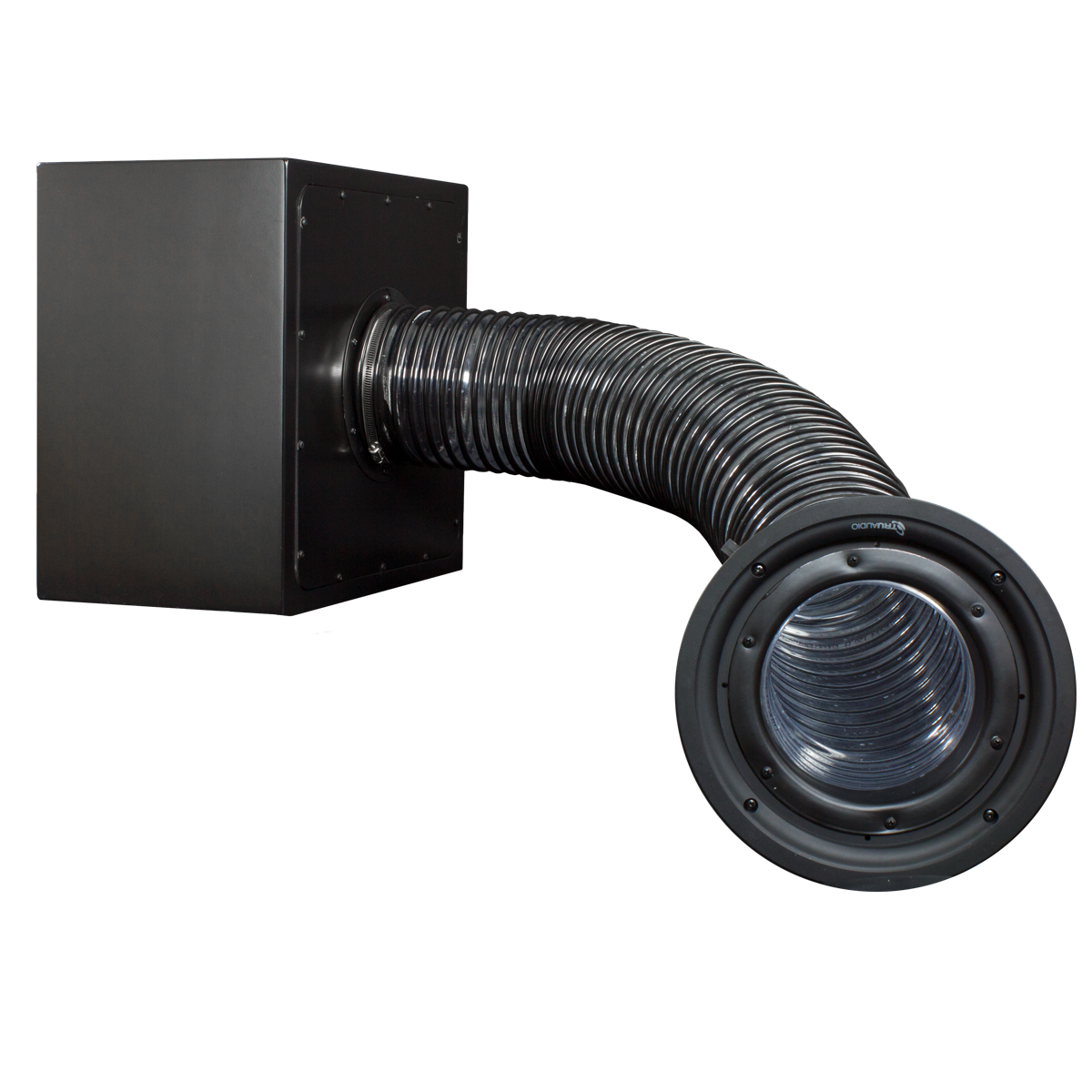 In-Ceiling 12in Passive Subwoofer and Subwoofer Amplifier Pa