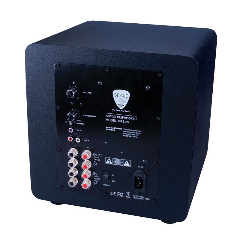 6.5 in Powered Sonic Vortex Subwoofer