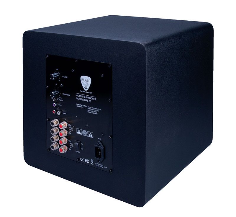 8 in Powered Sonic Vortex Subwoofer