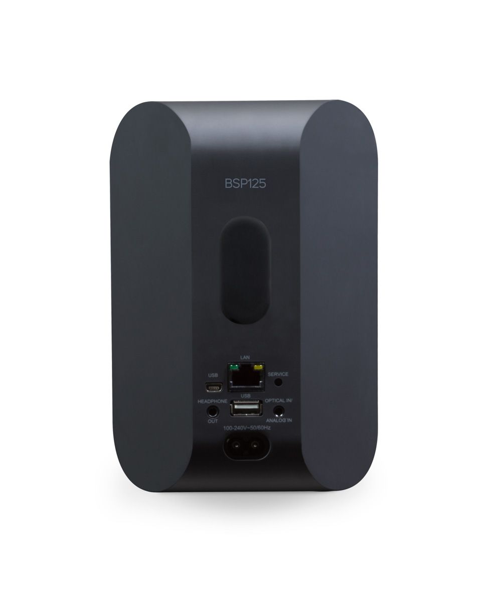 Compact Network Streaming Speaker - 3.5in - Black