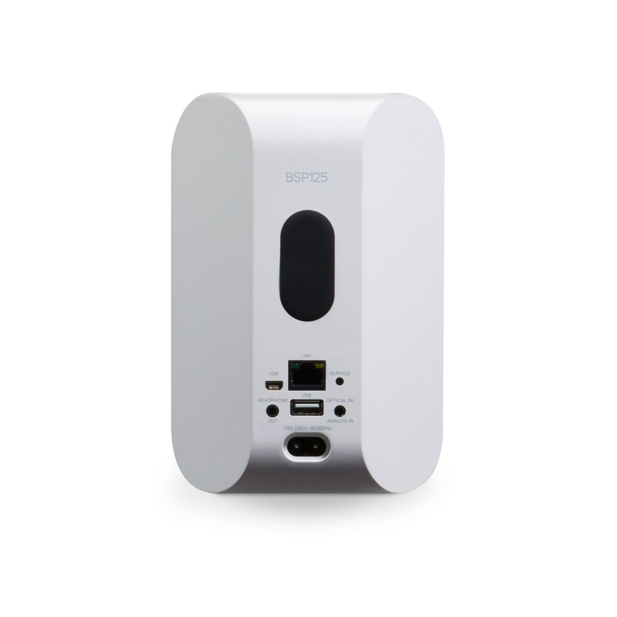 Compact Network Streaming Speaker - 3.5in - White