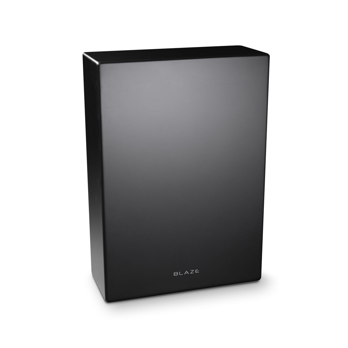 Shallow 8in+Passive Radiator, on-wall passive subwoofer, BLK