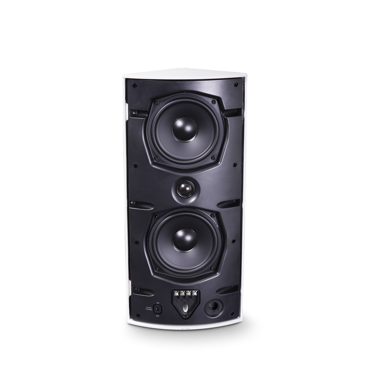 Corner Spkr, 5.25in+Rad, 8Ohm Only, IP65, White, *MUST BUY 2