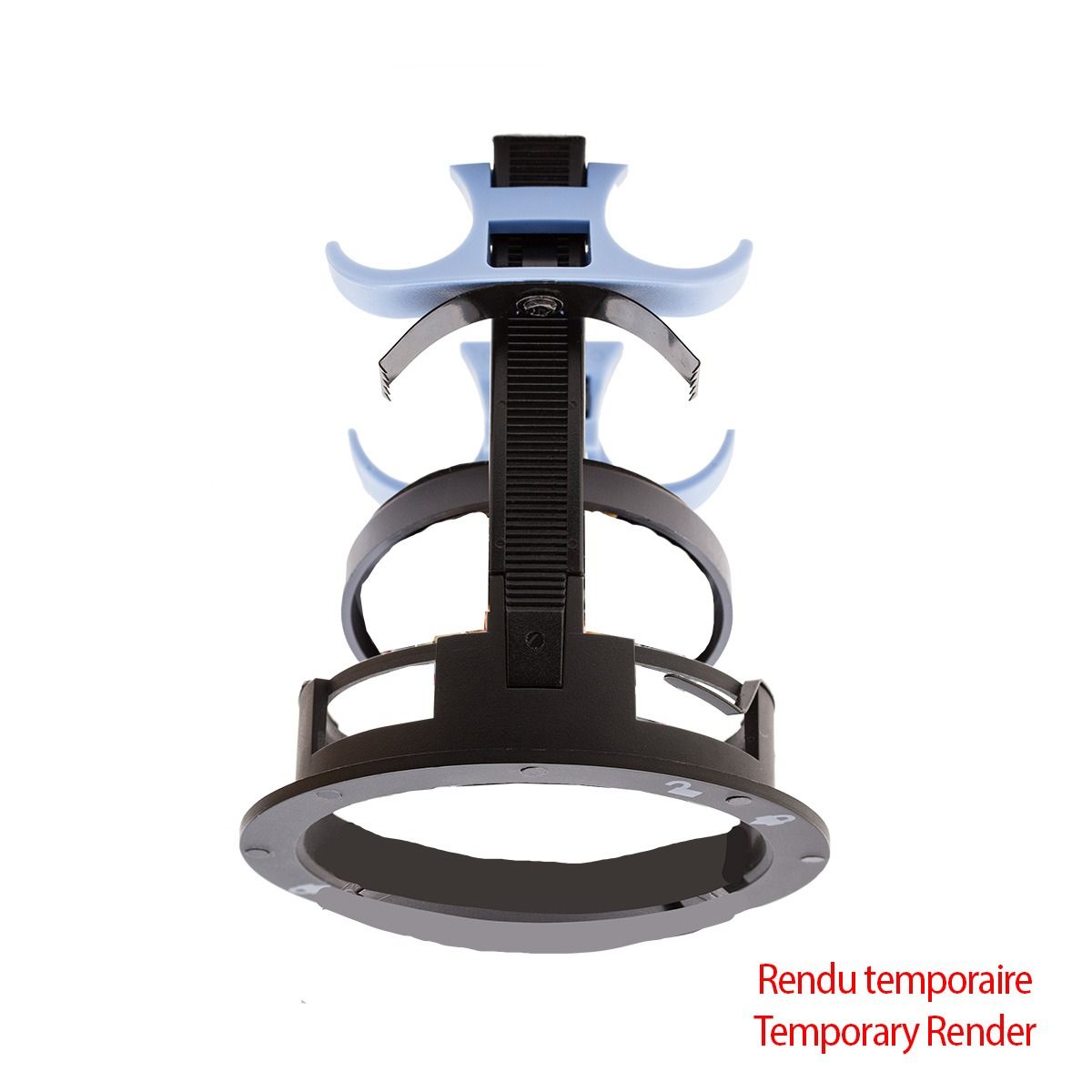 Zip-Klip Assembly with round grille: Director 3in speakers