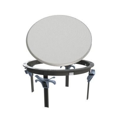 10in Bayonet Ring w/Rail and Zip-Klip Assembled EACH