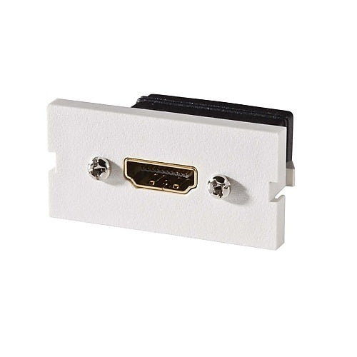 Ortronics 60900372 Series II, HDMI, F/F, 180°, Unit, Fog White Housing