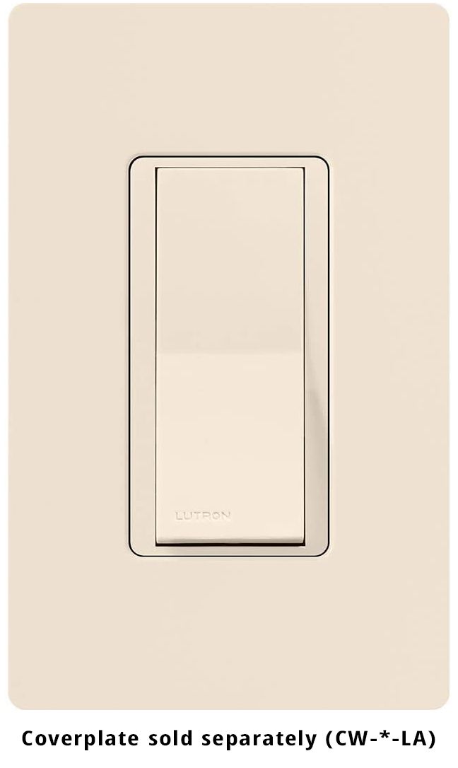 ACCESSORY 15A SINGLE POLE SWITCH CLARO - GLOSS LIGHT ALMOND