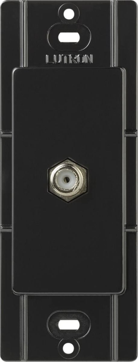 CABLE TV JACK CLARO - GLOSS BLACK