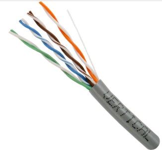 CAT-5e,  350MHz, Riser Rated 1000 FT Pull Box. - Gray