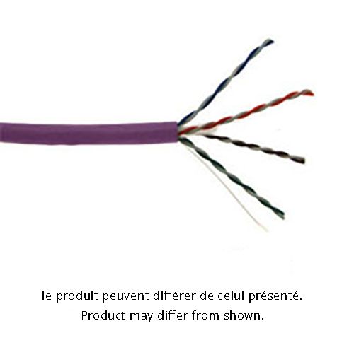 CAT 5E Shielded, Mauve, 1000ft , Mauve