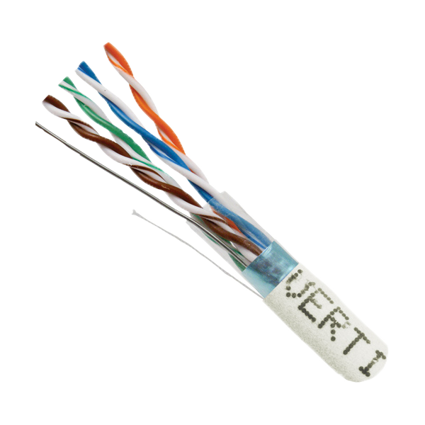 CAT5E Shielded 24AWG 1000ft Pull Box, White