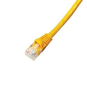 Cat 5E 350 MHz Network Cables- Yellow - 1ft