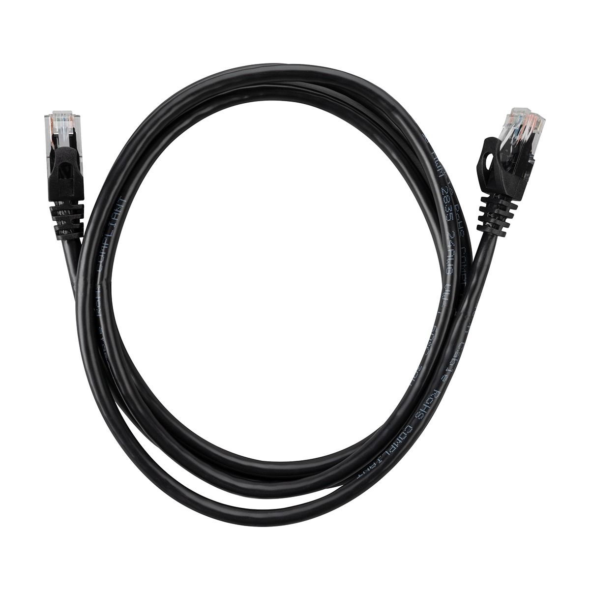 Cat 6 500 MHz Network Cables- Black - 50ft
