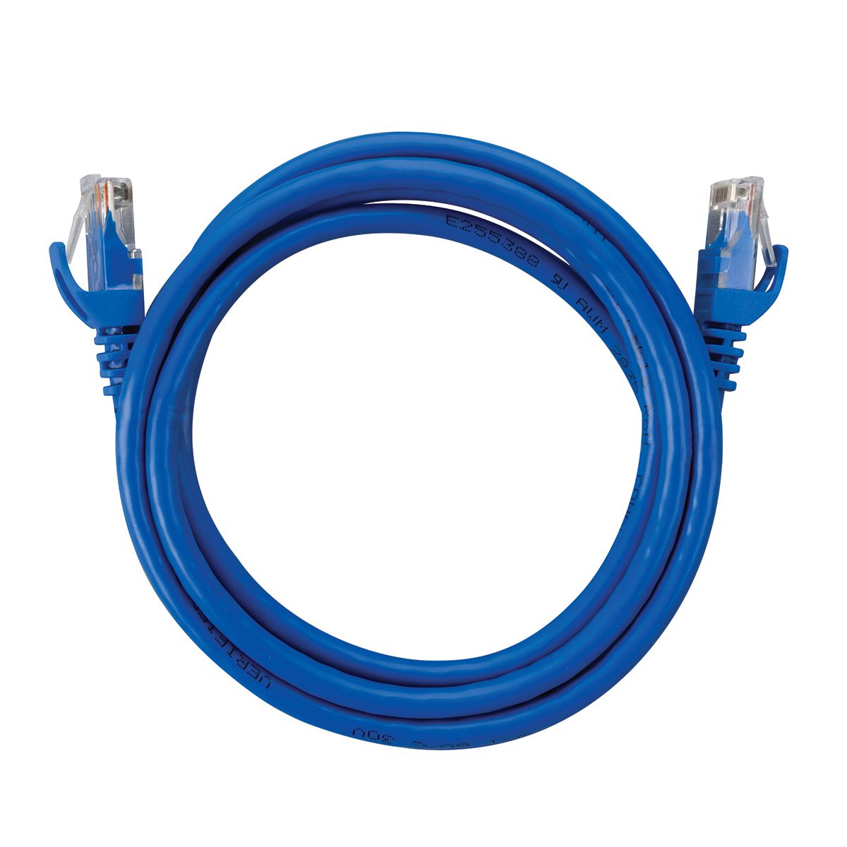 Cat 6 500 MHz Network Cables- Blue - 75ft