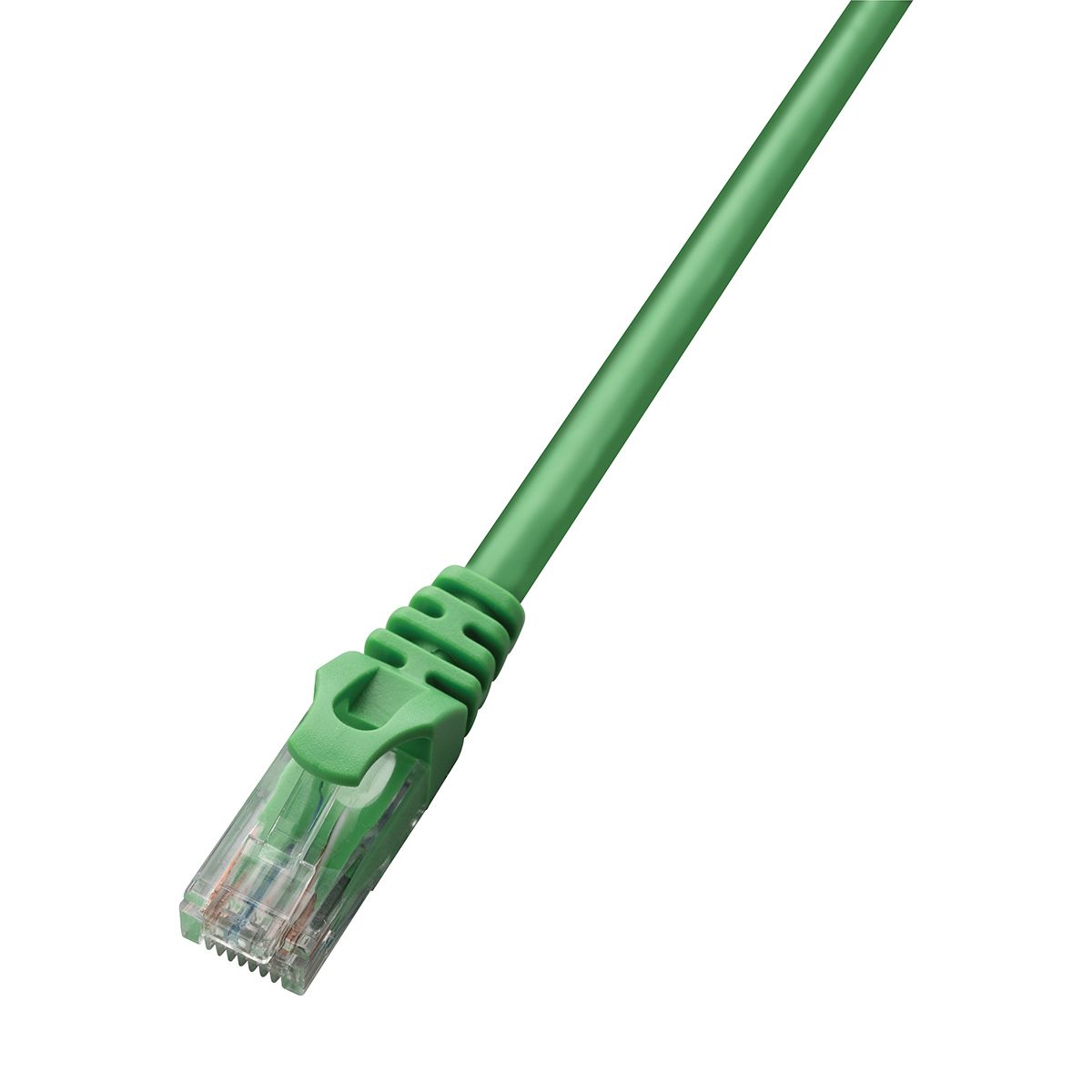 Cat 6 500 MHz Network Cables- Green - 10ft