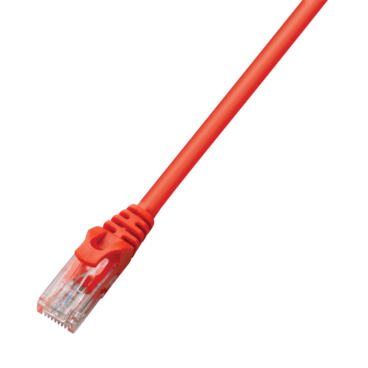 Cat 6 500 MHz Network Cables- Red - 14ft