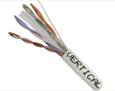 CAT-6 - 550MHZ Riser Rated 23AWG - 1000FT Pullbox White