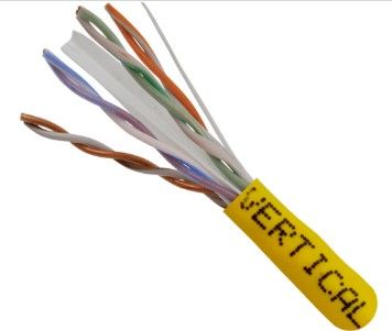 CAT-6 - 550MHZ - 1000FT Pullbox  Yellow