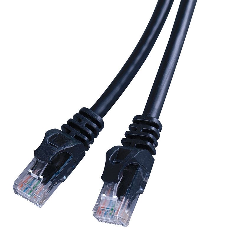 Cat 6A (UTP) 550 MHz Network Cable 25ft. Black