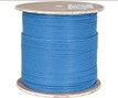 CAT6A (Augmented) 10Gb, Shielded F-UTP, 1000ft Spool, Blue