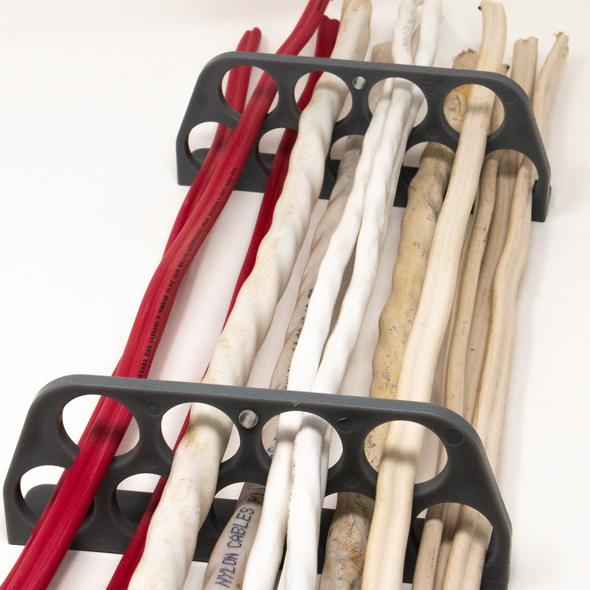 Cable Chase- Screw on multi-hole cable bracket
