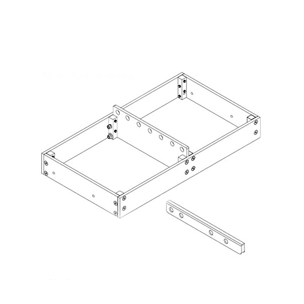 Rigging grid for CCA10i speakers, black