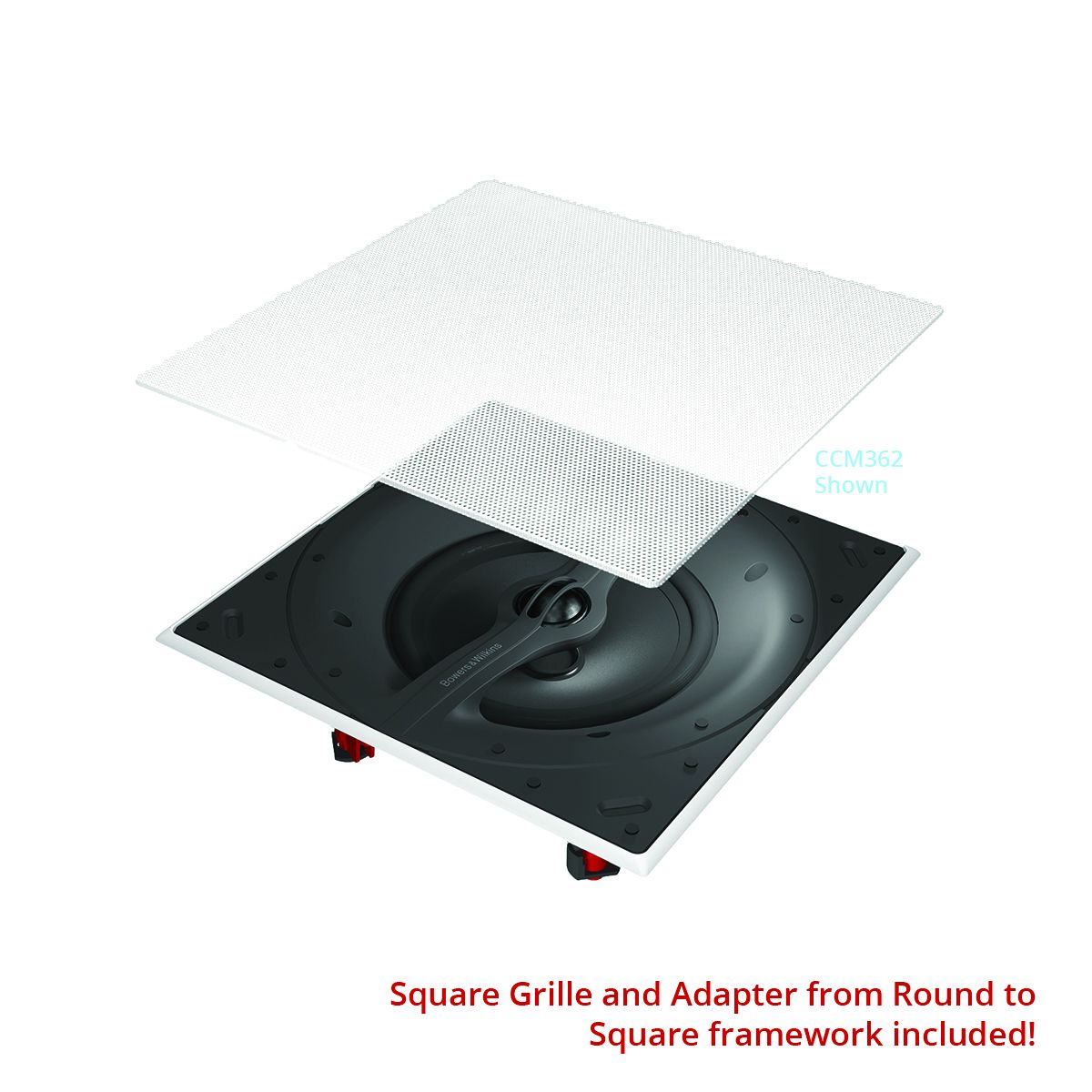 Flexible Series 8in In-Ceiling Spkr, EACH (Must Buy Pair)