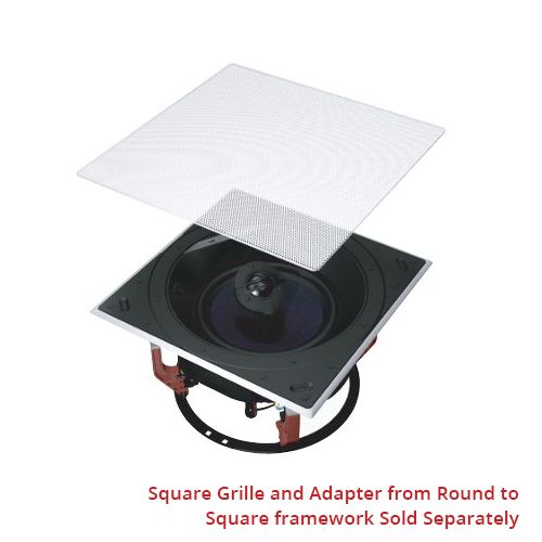 Performance Series 6in In-Ceiling Speaker, 130w Kevlar, Each