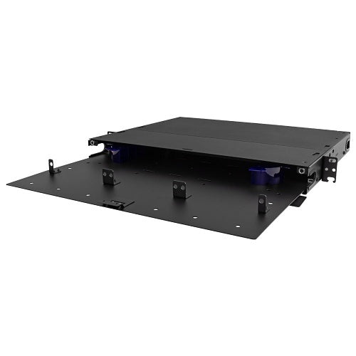 Lynn Electronics FPP-03-R1-03 1U Premium Rack Mount Fiber Patch Panel Enclosure (Unloaded), 3-Strip