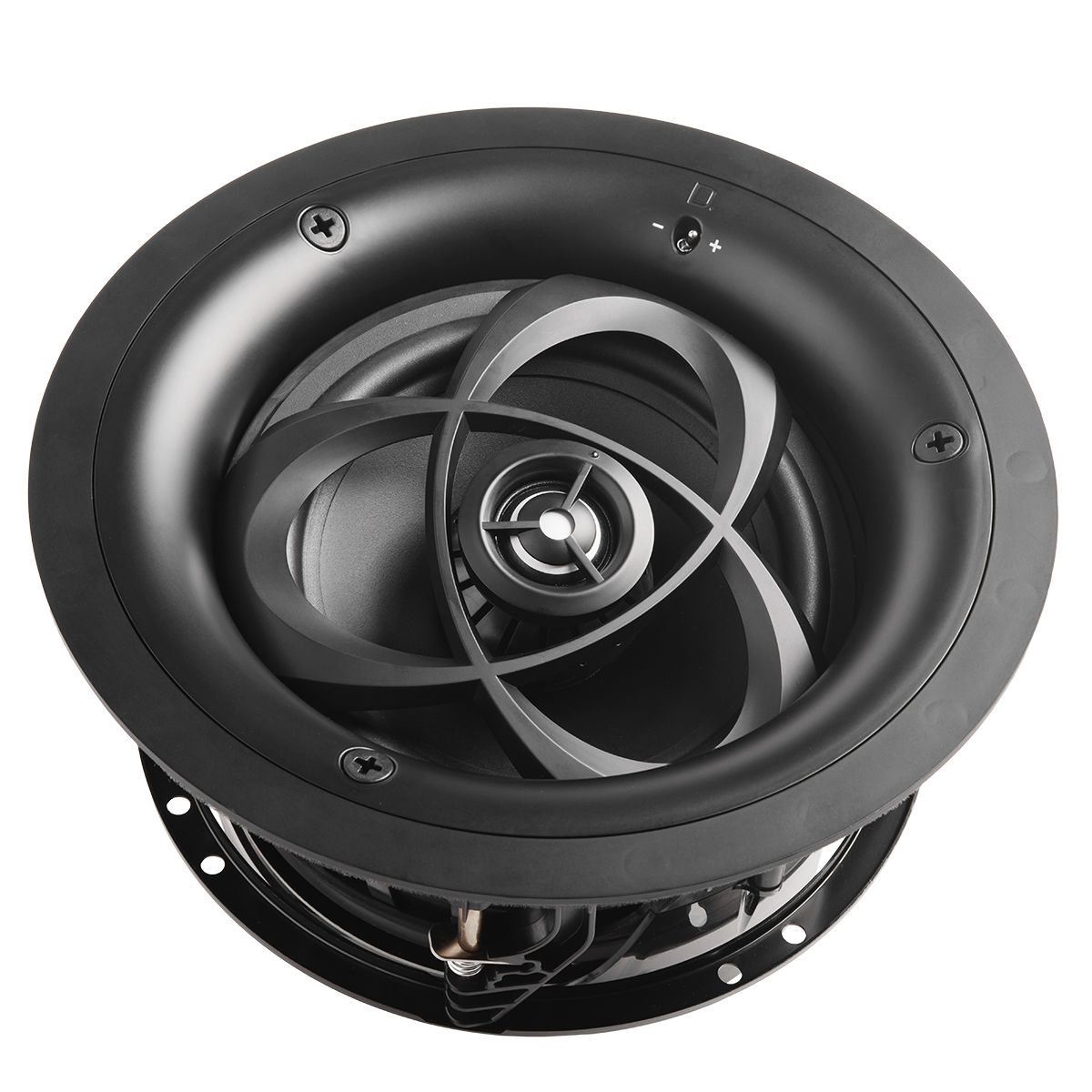 6.5in In-Ceiling Spkr - 2pc Install w- Pivoting Woofer (IP55