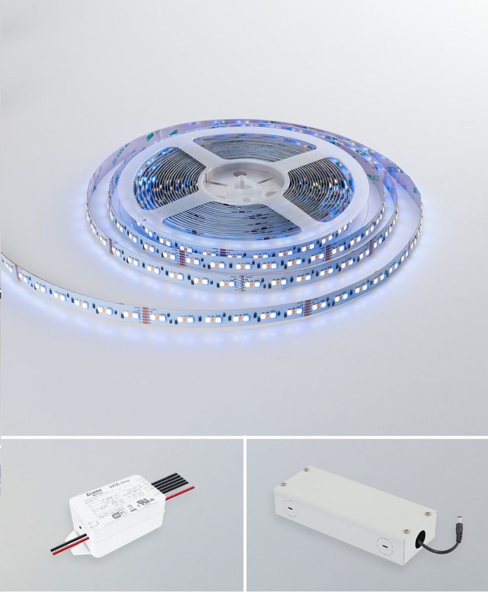 ColourTape OCKIT, RGBTW, 98W Adapt, 10M Max,10W-m HardwireRT