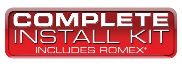 Rapid Link Power - Complete Install Kit with Romax, Lite Alm