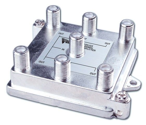 1 GHz CATV Signal Splitters- 6way Splitter