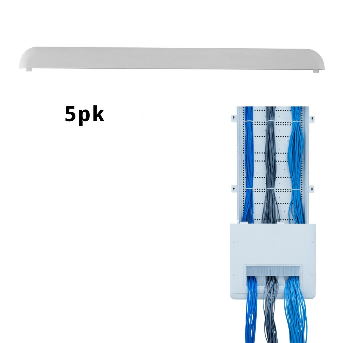 Cover caps for Solid covers and Exit Points - 5 pack