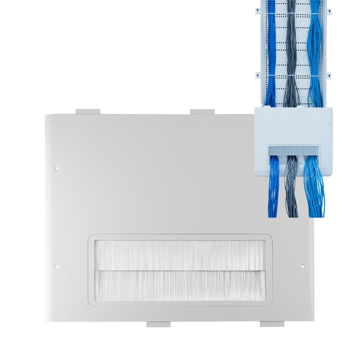Brush exit point covers for Cable Trench (Price Each)