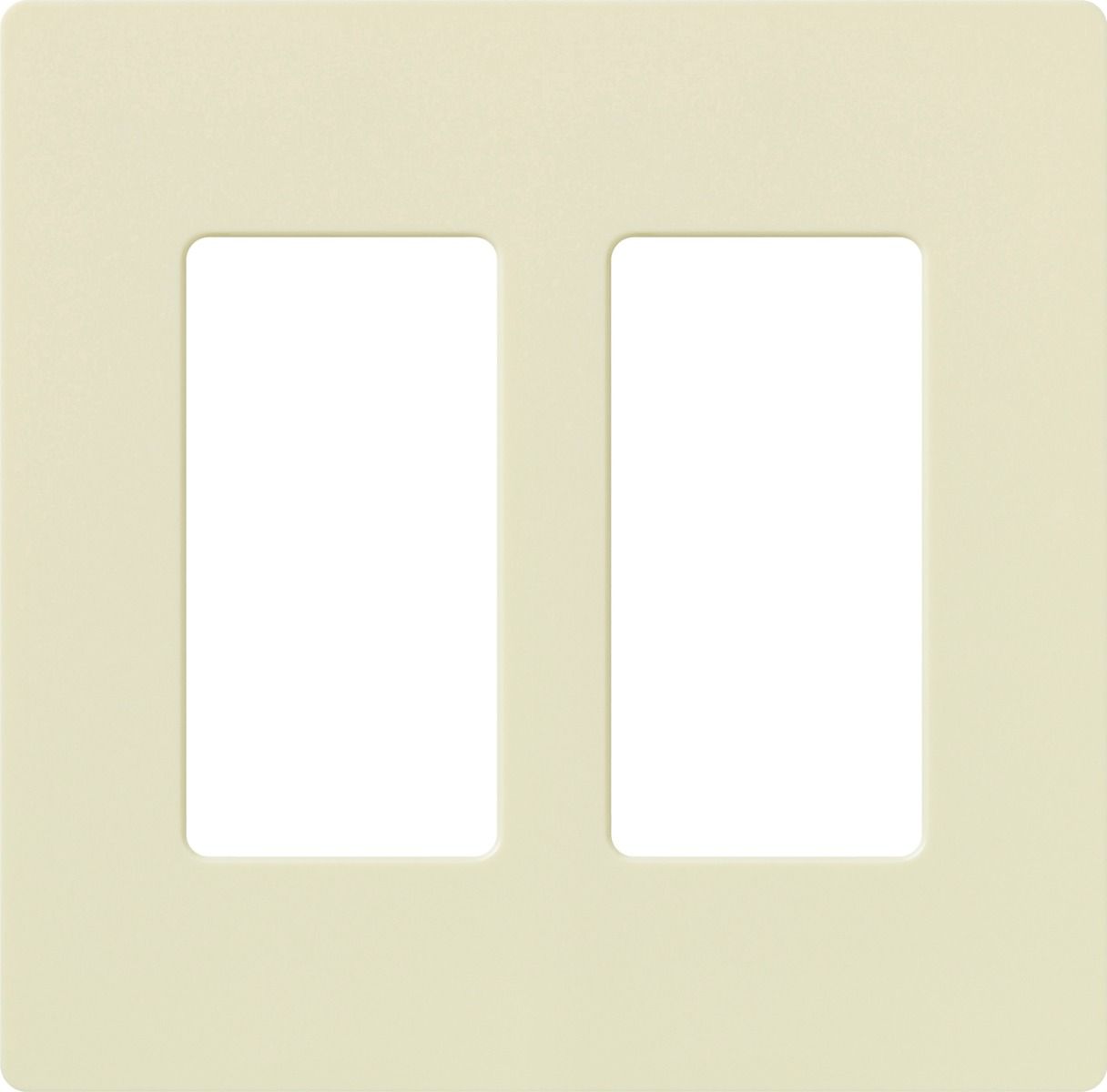 2-GANG SCREWLESS WALLPLATE CLARO - **Specify Colour**