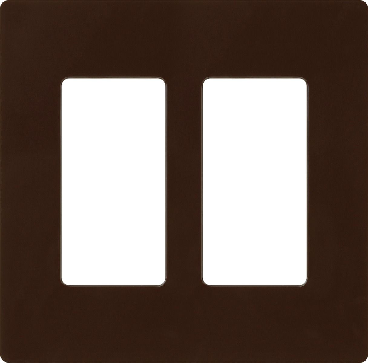 2-GANG SCREWLESS WALLPLATE CLARO - **Specify Colour**