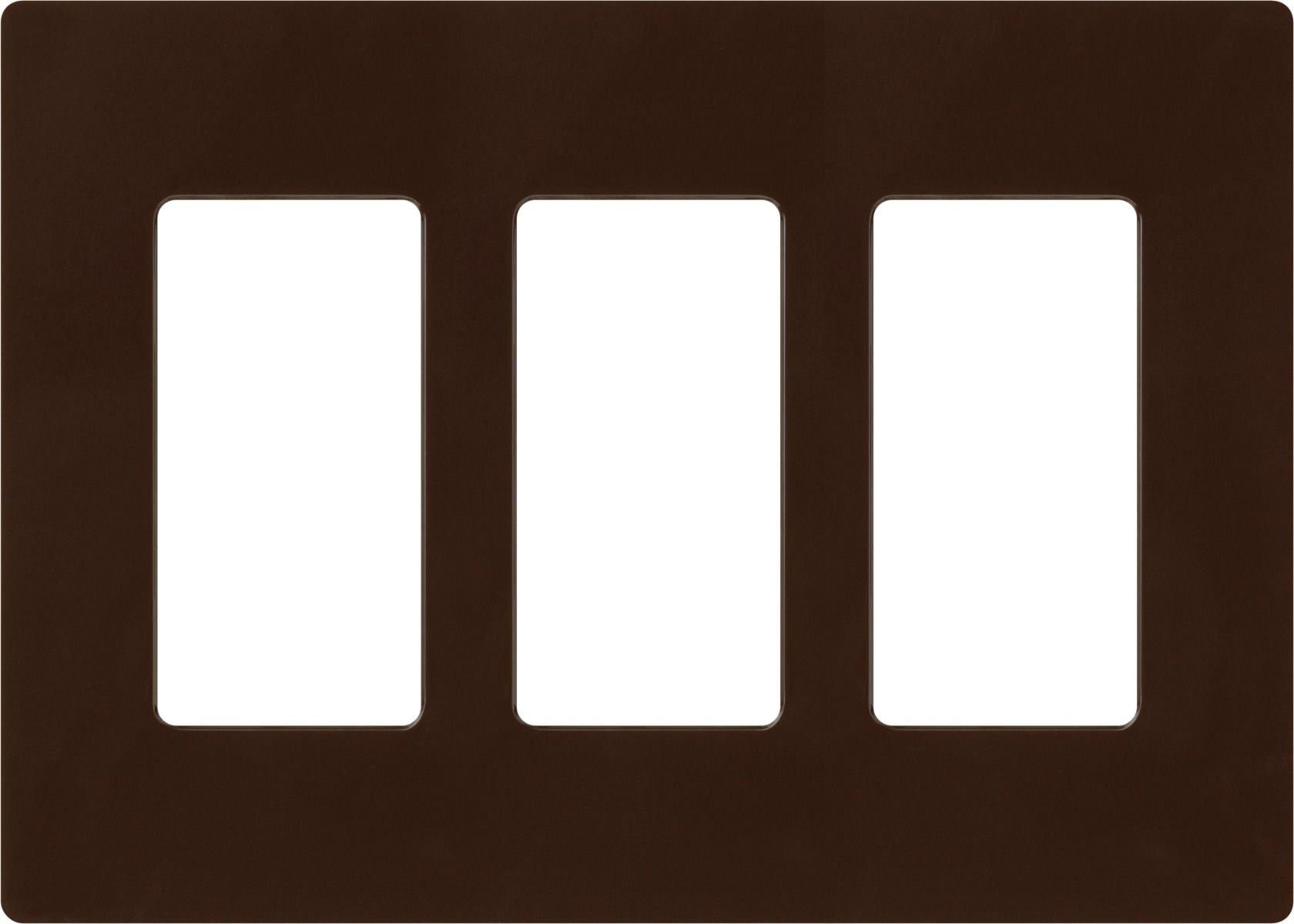 3-GANG SCREWLESS WALLPLATE CLARO - **Specify Colour**