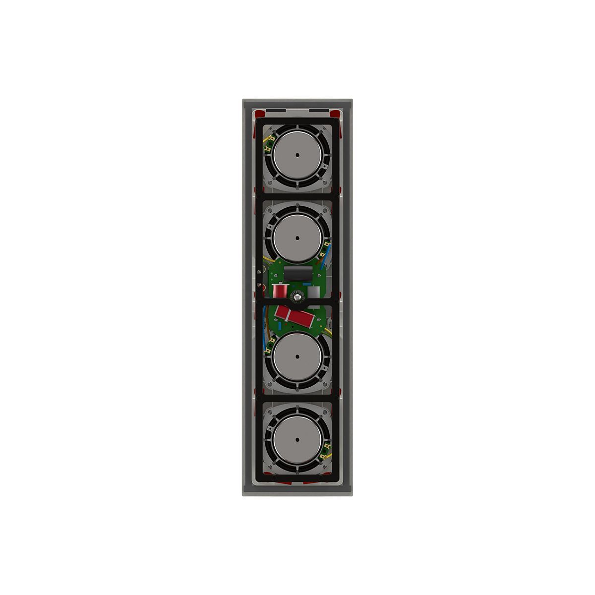 Reference Series In-Wall LCR Spkr, 2x4in, 2x4in, ea