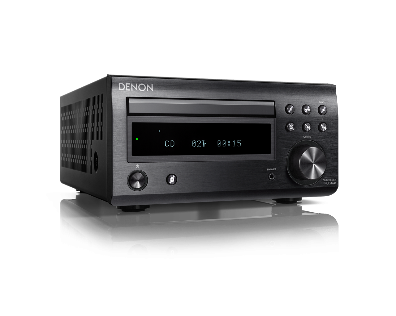 30W x 2 AM-FM-CD Player Micro HiFi System Subwoofer Out  Bl