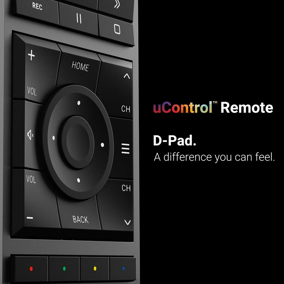 uControl Handheld Remote for MHUB & Zone Proc-Alum Rose Gold