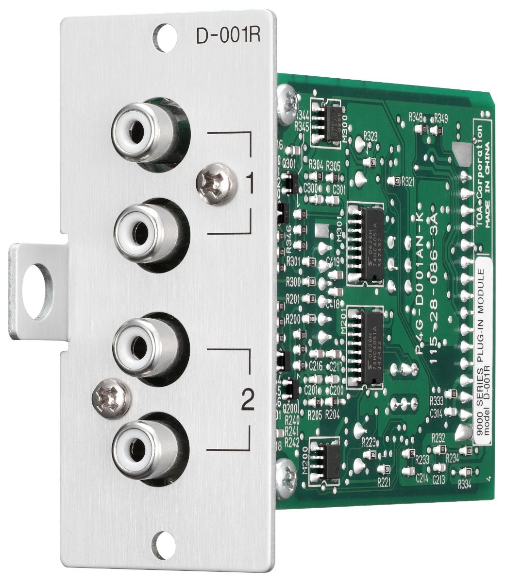 9000M2 series Module: Dual unbalanced line input module with