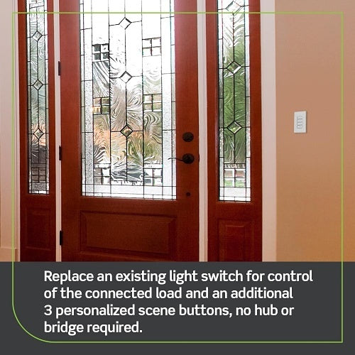 Leviton D2SCS-1BW Smart Dimmer & Light Switch