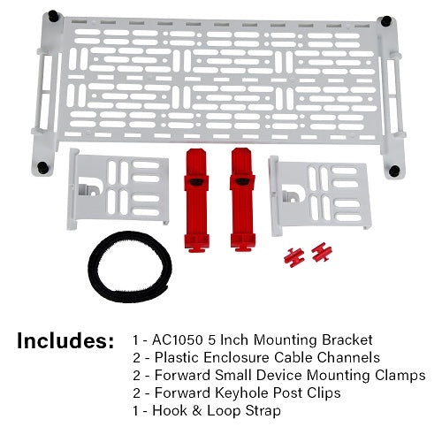 On-Q AC1050EMK 5\\" Mounting Plate Combo Kit, White