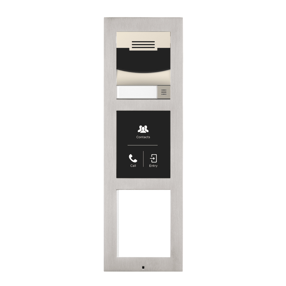 Control4® DS3 3-Module Touch Door Station - Surface Mount (Brushed Nickel)
