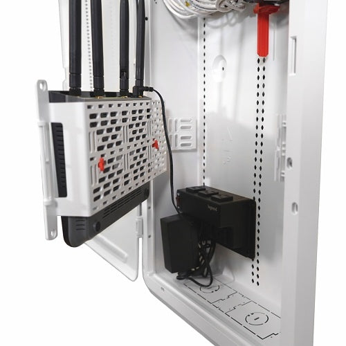 On-Q AC1050EMK 5\\" Mounting Plate Combo Kit, White