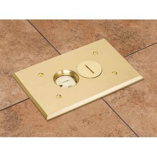 Arlington FLBC101MB Concrete Floor Boxes with Metallic Covers