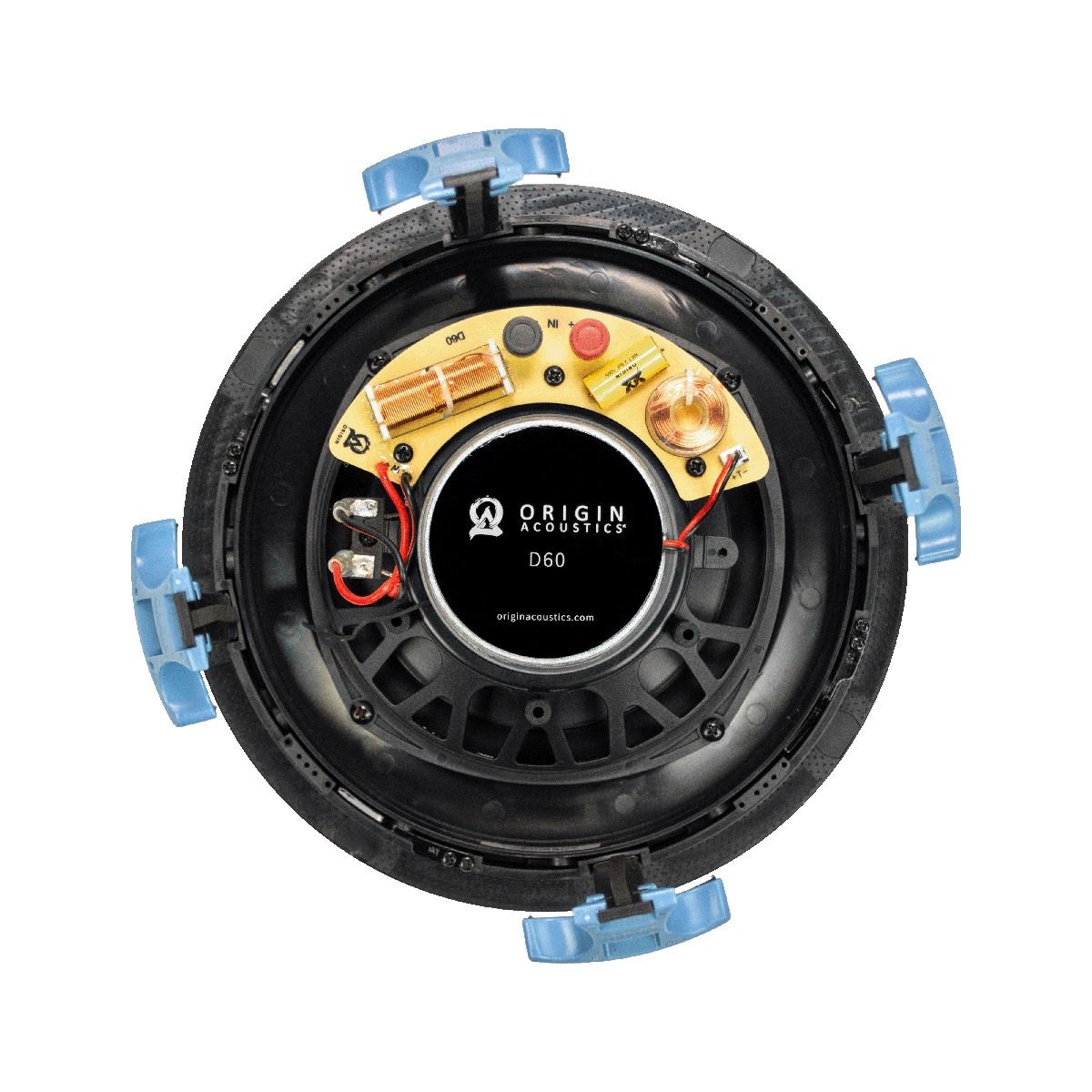 6.5in Poly In-Ceiling Speaker with PEI Tweeter Tool-Less 8PK